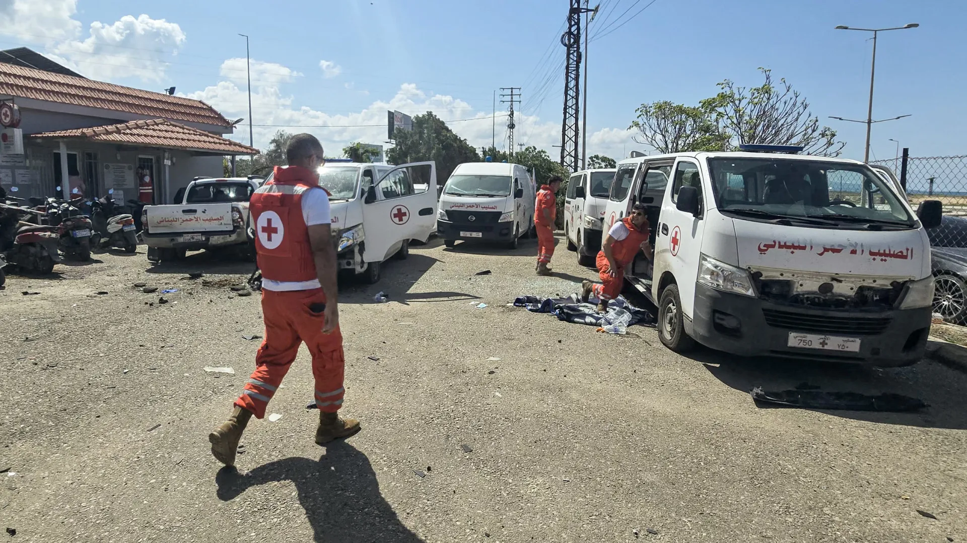Cruz Vermelha do Líbano condenou ataque israelita que matou paramédico
