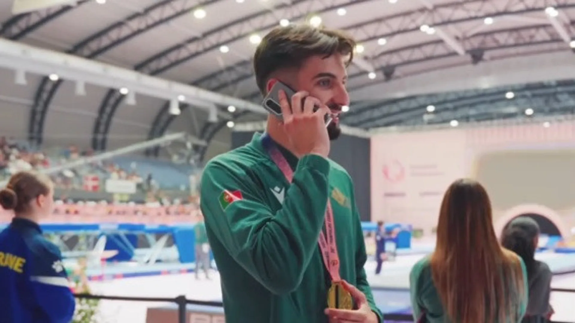 Ganhou ouro, recebeu chamada do Presidente da República e reagiu assim