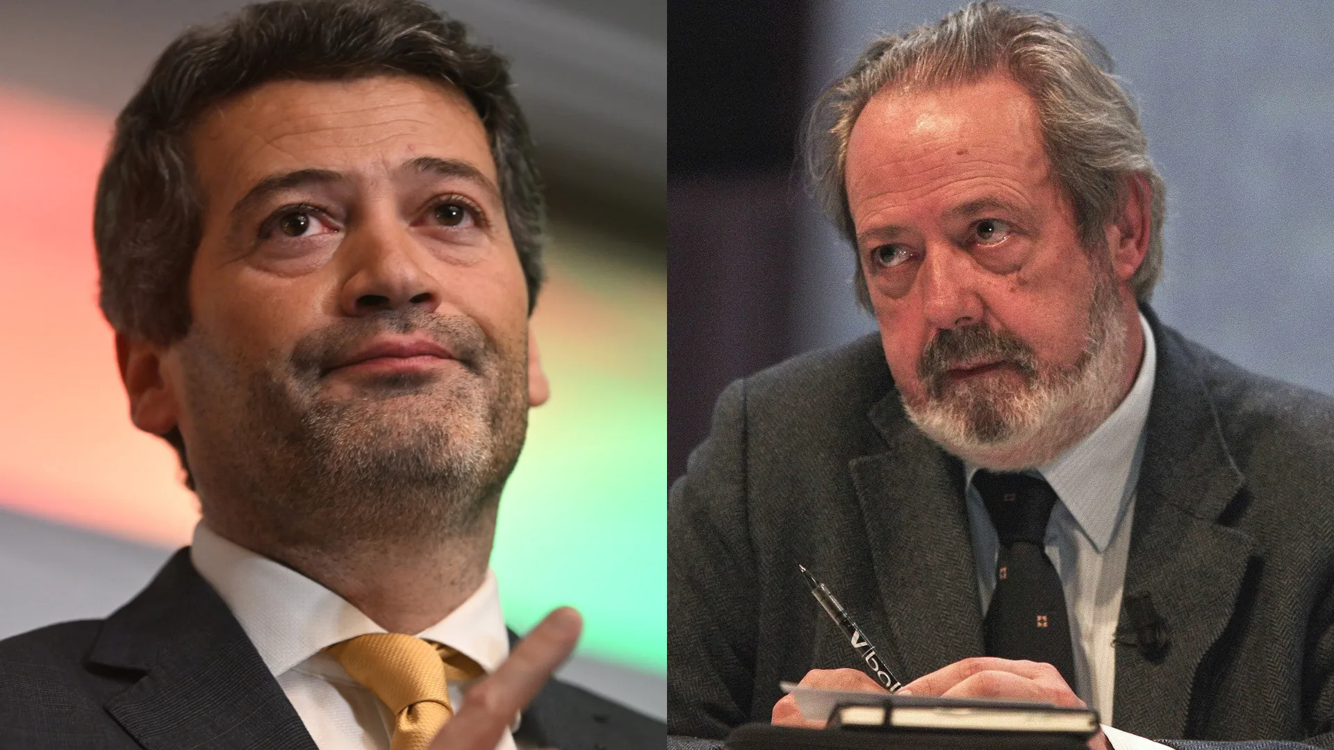 Ventura e Pacheco Pereira: "Traição" do país e "justificação da ditadura"