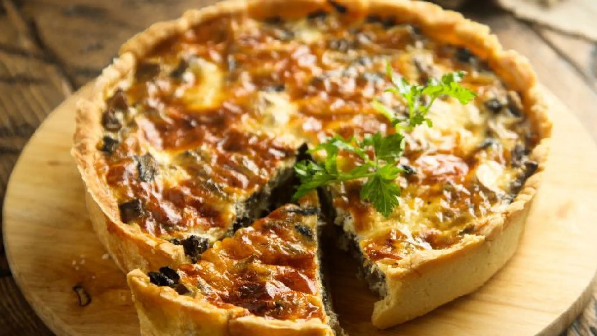 
                    Irresistível! Aponte esta receita da clássica quiche de legumes
                