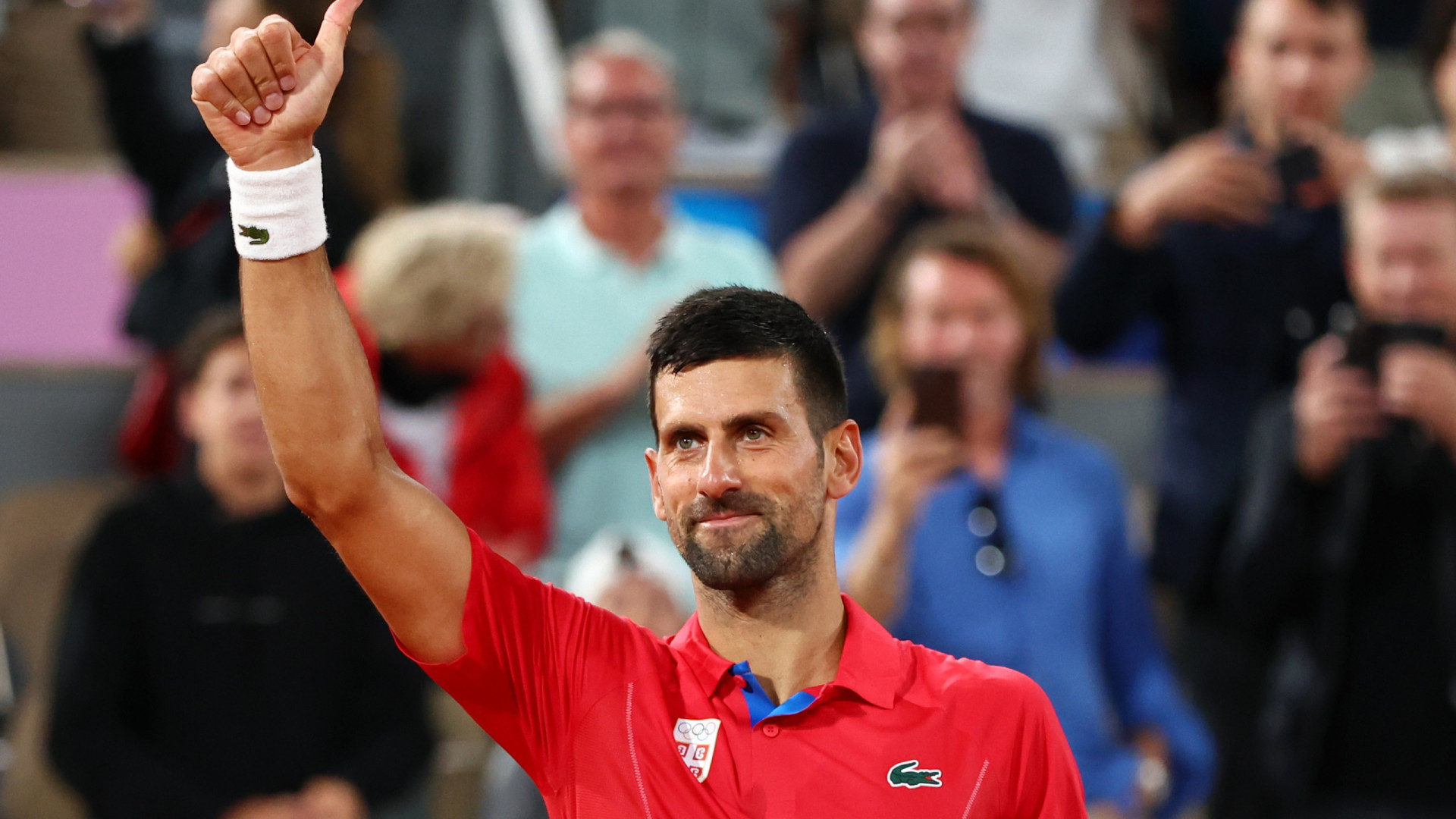 Paris'2024: Tenista sérvio Novak Djokovic na segunda ronda