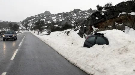 Estrada reaberta no maciço central da Serra da Estrela