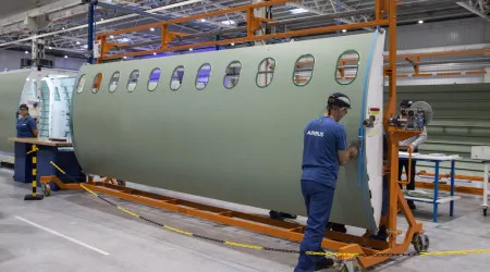Greve parcial na Airbus Atlantic Portugal com 80% de adesão