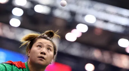 Jieni Shao eliminada no WTT Star Contender Chennai de ténis de mesa