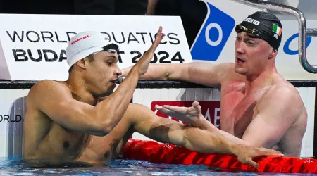 Jordan Crooks é o novo recordista mundial dos 50m livres em piscina curta