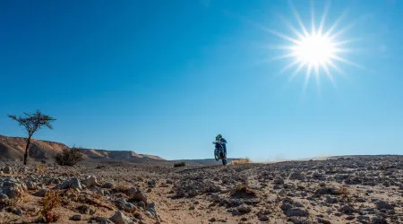 Rui Gonçalves foi segundo das motas na 10.ª etapa do Dakar'2025