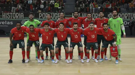 Portugal mantém lugar no pódio dos rankings mundiais de futsal