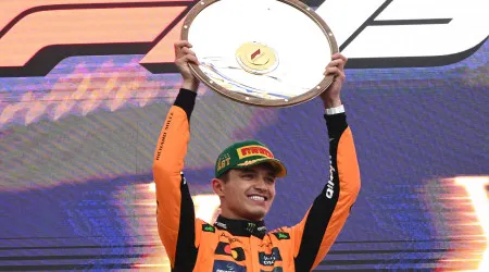 Lando Norris bate Verstappen à chuva na abertura da Fórmula 1