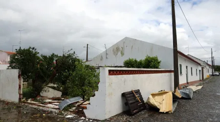 "Tornado" em Beja causa estragos. População ficou "assustada"