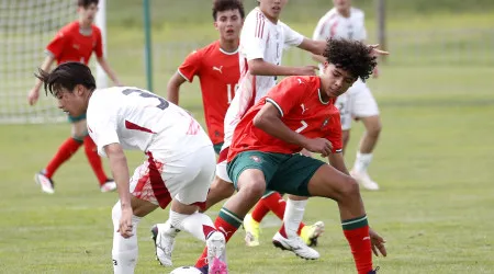 Portugal vence Japão em jogo marcado por estreia de Cristiano Ronaldo Jr.