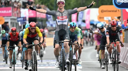 Groves vence etapa do Giro parcialmente neutralizada por queda coletiva