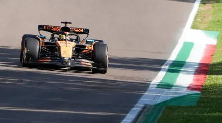Piastri conquista 'pole' em Emília-Romana logo à frente de Verstappen