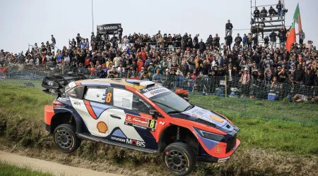 Tänak sobe a segundo antes da especial final do Rali de Portugal