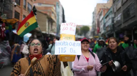 Governo boliviano promete combater especulação perante crise económica