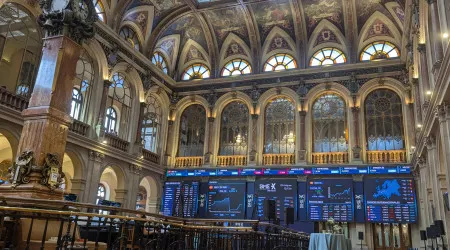 Bolsas europeias em baixa com mercados pendentes das tensões geopolíticas