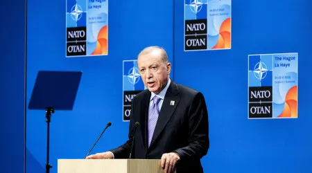 Erdogan não critica Espanha e sublinha prazo para aumentar despesa militar