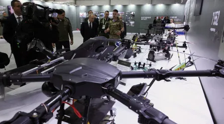 Primeiro-ministro russo afirma que o país triplicou a produção de drones