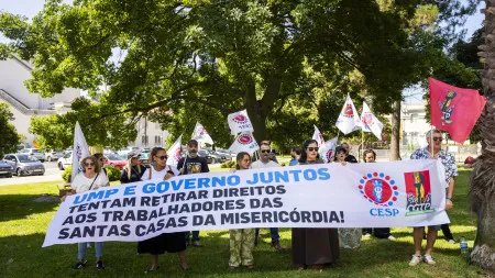 Trabalhadores das Misericórdias hoje em greve (e manifestação convocada)
