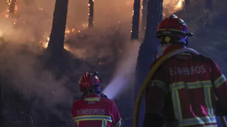 Área ardida em Chaves poderá ultrapassar os 3.000 hectares