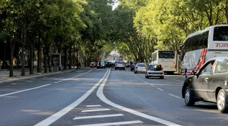 Poluição acima dos limites legais na Avenida da Liberdade em Lisboa