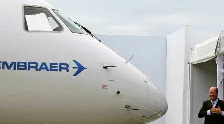 Embraer estima encomendas de 10.500 jatos até 2044 