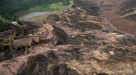 Estudo conclui que liquefação causou rutura na barragem de Brumadinho