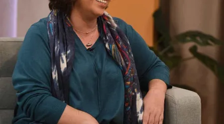 Atriz Cristina Oliveira mostra transformação. "Mudei de um XXL para um L"