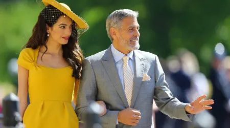 Amal Clooney fala de casamento com George Clooney: "Maravilhoso"