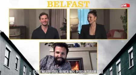 Atores do filme 'Belfast' querem conhecer a casa de Rodrigo Gomes?