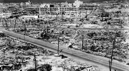 "Nunca disse ao meu marido que estava em Hiroshima"