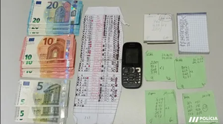 Jogo ilegal. Multado por apostas ilícitas da lotaria nacional em Lisboa