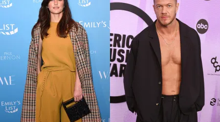 Atriz Minka Kelly mostra raras fotos de Dan Reynolds em férias românticas