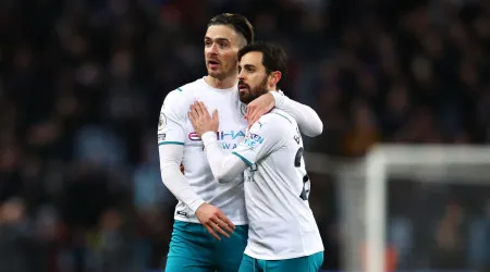 Grealish rendido Bernardo Silva: "O cérebro dele é uma loucura"