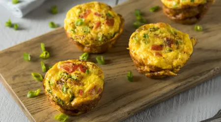 Os mini muffins de ovo mais fáceis de preparar