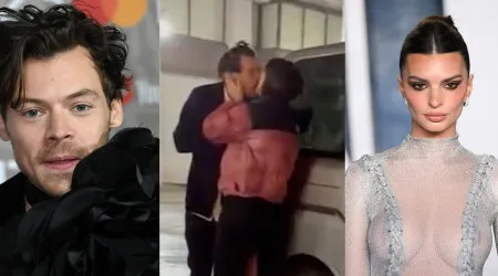 Vídeo. Harry Styles e Emily Ratajkowski apanhados aos beijos na rua