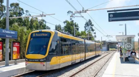 Reposta circulação em Gaia na linha Amarela do metro do Porto