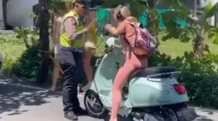 Australiana deportada de Bali após discutir multa de 15 euros com polícia