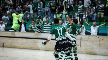 Sporting vence HC Braga e avança para os 'quartos' da WSE Cup