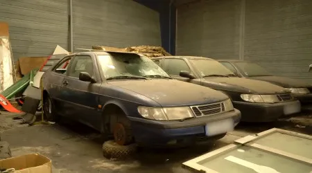 Concessionário da Saab foi 'esquecido' e os carros ficaram ao abandono