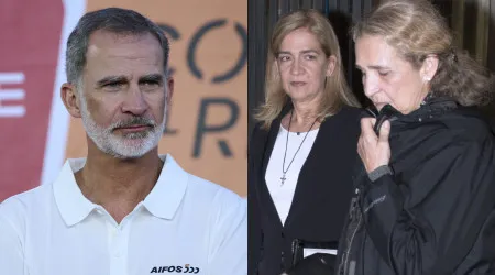 O 'desencontro' de Felipe VI com as irmãs, as infantas Elena e Cristina