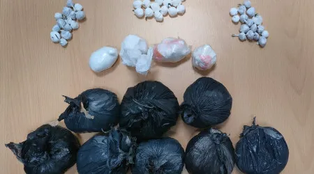Homem detido com quase 9 mil doses de droga em Armação de Pêra
