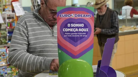 É esta a chave do EuroDreams desta segunda-feira. É o seu dia de sorte?