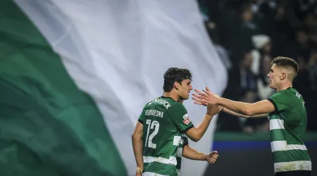 "Dobradinha, que gordinha". Quaresma 'brinca' com Gyokeres no Sporting