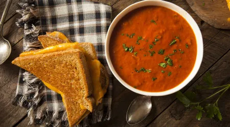 Foi o leitor que pediu uma receita de sopa de tomate da avó?