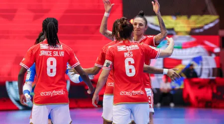 Capitã do Benfica: "Um mergulho de cabeça nas noites de Vigo e do Dragão"