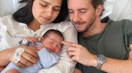 Já nasceu o primeiro filho do apresentador Idevor Mendonça. Veja as fotos