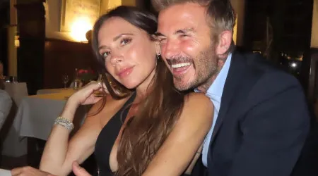 Victoria Beckham 'a babar' pelo marido em foto ousada