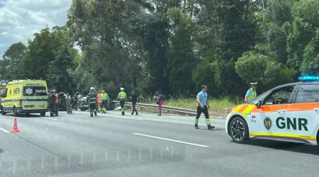 Acidente condiciona trânsito na A5 no sentido Lisboa-Cascais