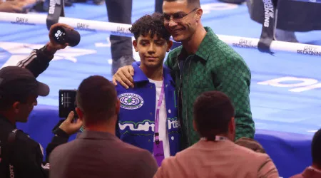 FPF recorda Cristiano Ronaldo e o filho através desta fotografia icónica