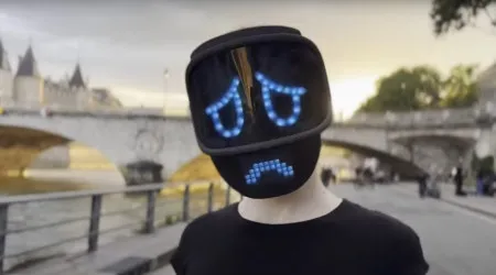 'Emoji' na vida real? Eis a Qudi Mask 2, a máscara que automatiza emoções
